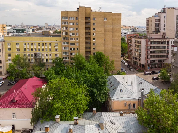 Het administratieve district Tverskoy in Moskou, Rusland. — Stockfoto