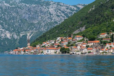 Karadağ'ın Kotor körfezinde Perast antik kenti