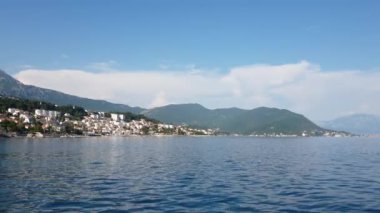 Karadağ'ın Kotor körfezinde Herceg Novi antik kenti