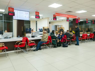 Andreevka, Rusya-3 Mart. 2019. kamu hizmetlerinin merkezinde Belgelerim 