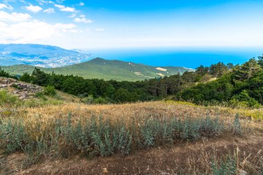 Kırım'daki Ah-Petri Dağı'ndan güzel manzara