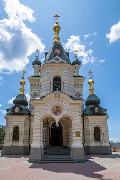 Foros. Krim - 9. Juni. 2019. Die Auferstehungskirche — Stockfoto