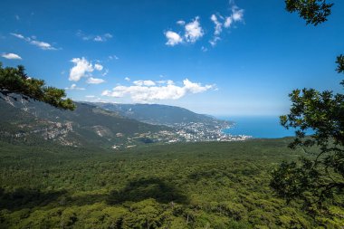 Dağ Ormanı ve Yalta, Kırım manzarası
