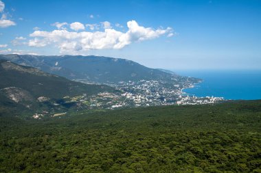 Dağ Ormanı ve Yalta, Kırım manzarası