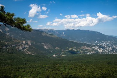 Dağ Ormanı ve Yalta, Kırım manzarası