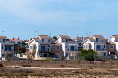 Kıbrıs 'taki Tipik konut binaları