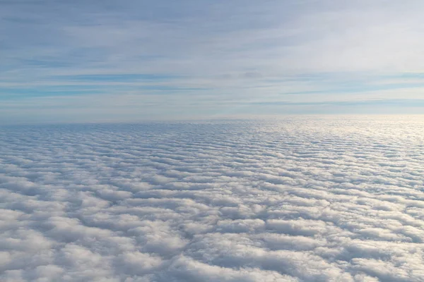 Vista Superior Nuvens Nubladas — Fotografia de Stock