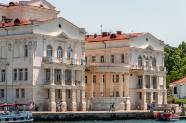 Sivastopol, Kırım - 3 Temmuz 2019. Çocuk ve Gençlik Yaratıcılığı Sarayı