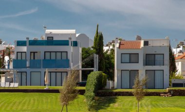 Kıbrıs 'taki yazlık evlerin tipik mimarisi