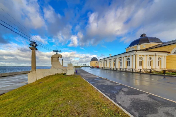 Arkhangelsk Trade Yard Gostiny Dvor Cape Pur Navolok Stele 400 — Stock Photo, Image