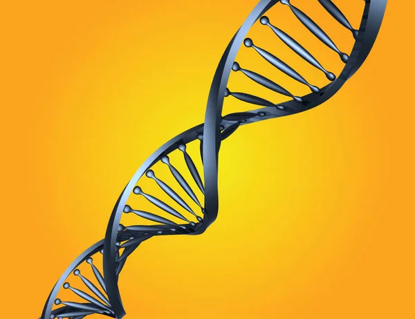 Dna Code Concept Isolated Rendered Illustration — Stock Photo, Image