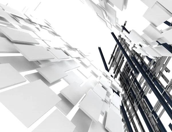 3D arka plan kavramı. 3D render illüstrasyon