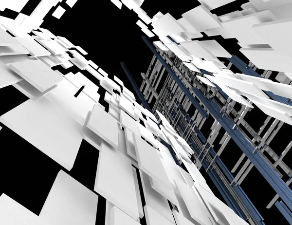 3D arka plan kavramı. 3D render illüstrasyon