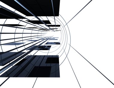 3D arka plan kavramı. 3D render illüstrasyon