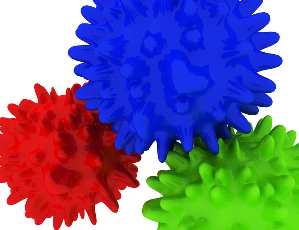 細菌の細胞は概念 レンダリングされた図 — ストック写真