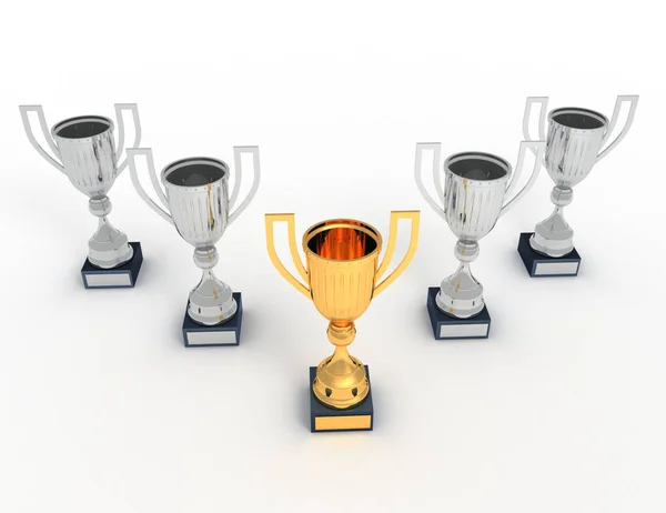 Trophy Cup Illustration — Stockfoto