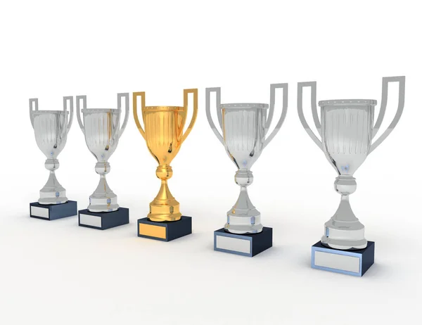 Trophy Cup Illustration — Stockfoto