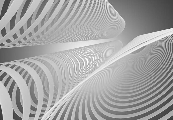 3d abstract futuristic background. 3d illustration