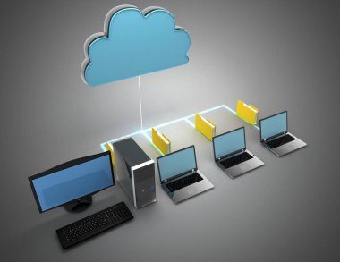 Kronik hesaplama konsepti. 3d illüstrasyon