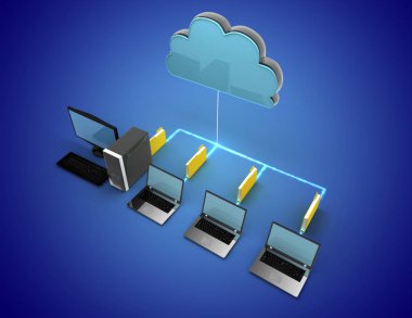 Kronik hesaplama konsepti. 3d illüstrasyon