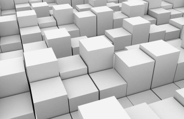 3D arka plan. 3D çizim