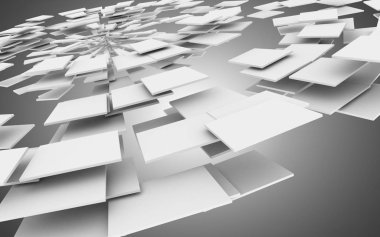 3D arka plan. 3D çizim