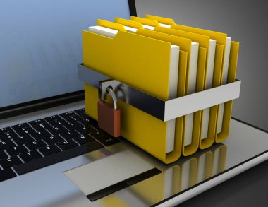 33d asma kilitli bilgisayar dizinleri