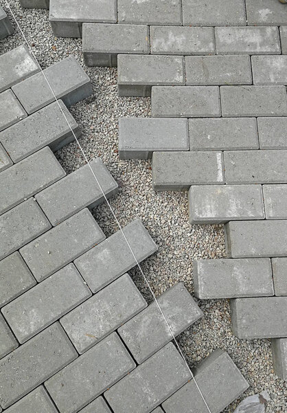 На строительной площадке
