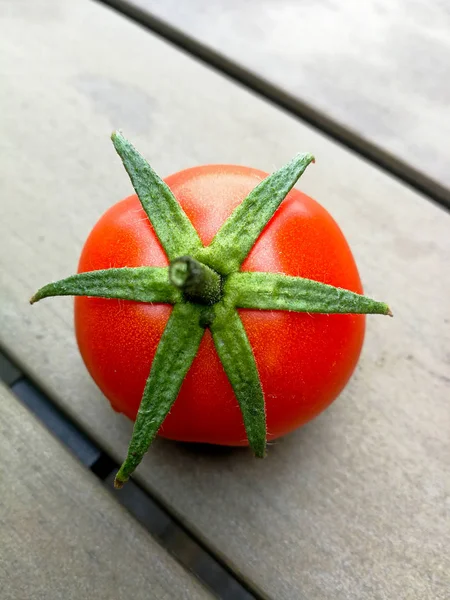 Tomat Atas Meja — Stok Foto