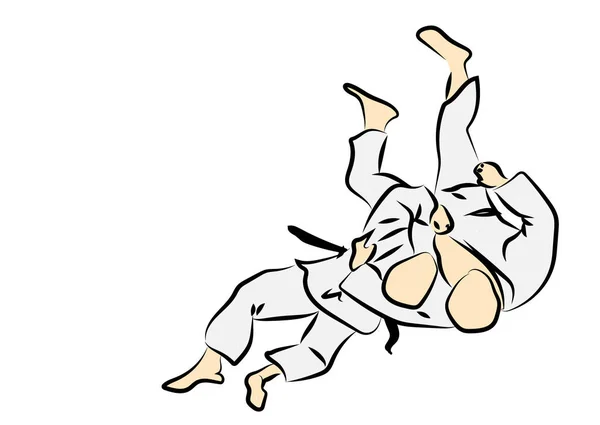 Judo Tous Les Jours — Image vectorielle