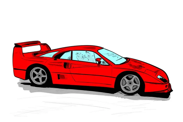 Coche Muy Viejo — Vector de stock