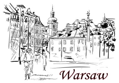 Güneşli gün Varşova