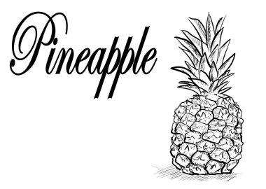 çok lezzetli bir ananas