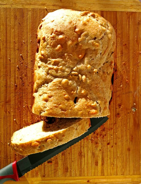 Bread Table — Stock Photo, Image