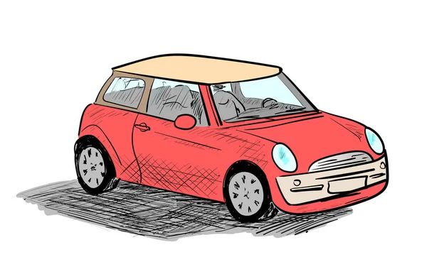 Coche — Vector de stock