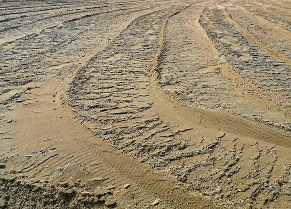 Ein Sand Sonnigen Tag — Stockfoto