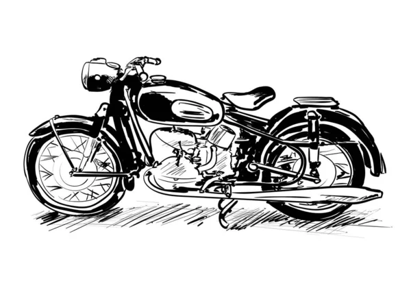 Motosiklet — Stok Vektör