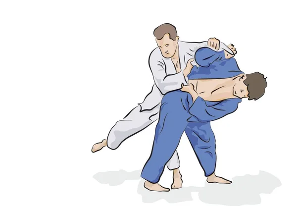 Judo Todos Los Días — Vector de stock