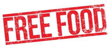 Bedava yemek. Vektör pencere boyutu.