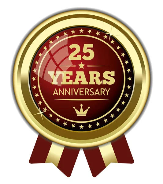 Years Anniversary Badge — Stock Vector