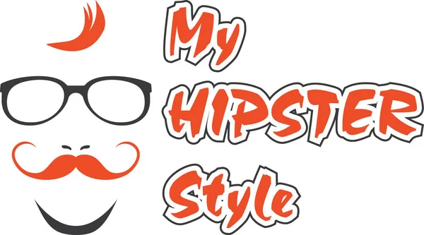 Hipster 스타일입니다 디자인에 — 스톡 벡터