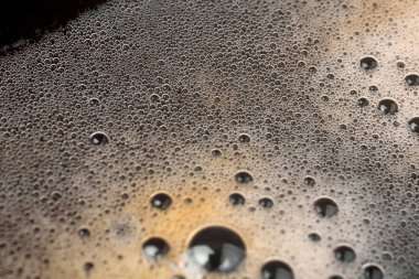Soda kabarcıklar köpük doku.