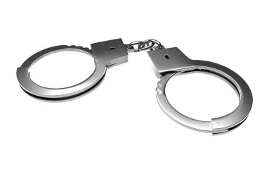 Gerçek metal kelepçeler.