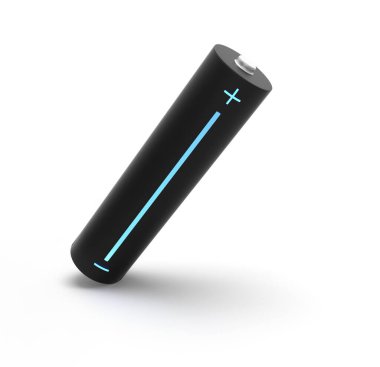 Modern bir akünün görüntüsü.