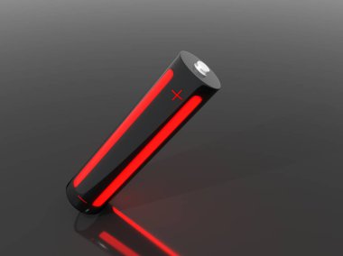 Modern bir akünün görüntüsü.