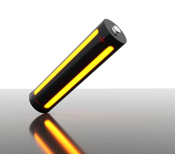 Bild einer modernen Batterie. — Stockfoto