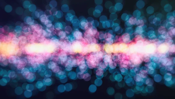 Textura Com Manchas Embaçadas Luz Sobre Fundo Preto — Fotografia de Stock