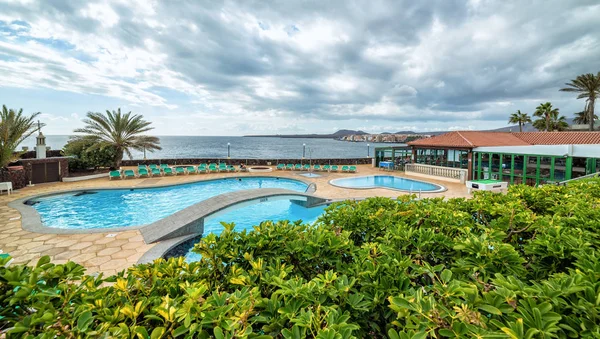加那利群岛的游泳池 — 图库照片