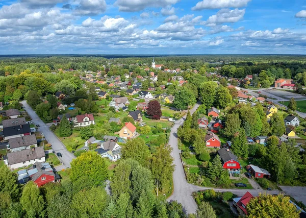 스웨덴 마을의 — 스톡 사진
