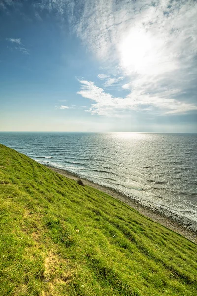 Çim Hill Sveçli Yalı Dikey Görünüm — Stok fotoğraf